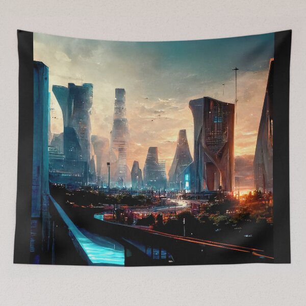Item preview, Future Cities Series designed and sold by VISIONARTIST.