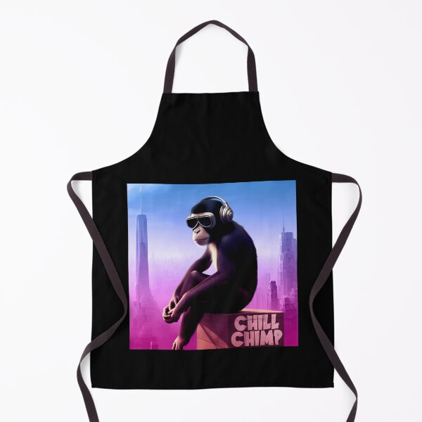 Item preview, Vaporwave Chill Chimp designed and sold by SableSyndciate.