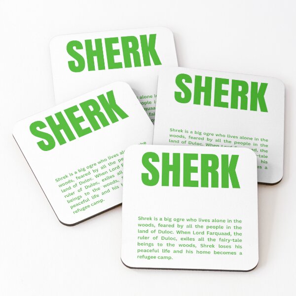 Item preview, sherk designed and sold by Emotionsy.