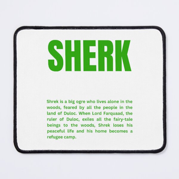 Item preview, sherk designed and sold by Emotionsy.