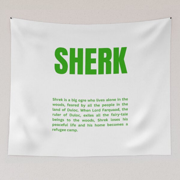 Item preview, sherk designed and sold by Emotionsy.