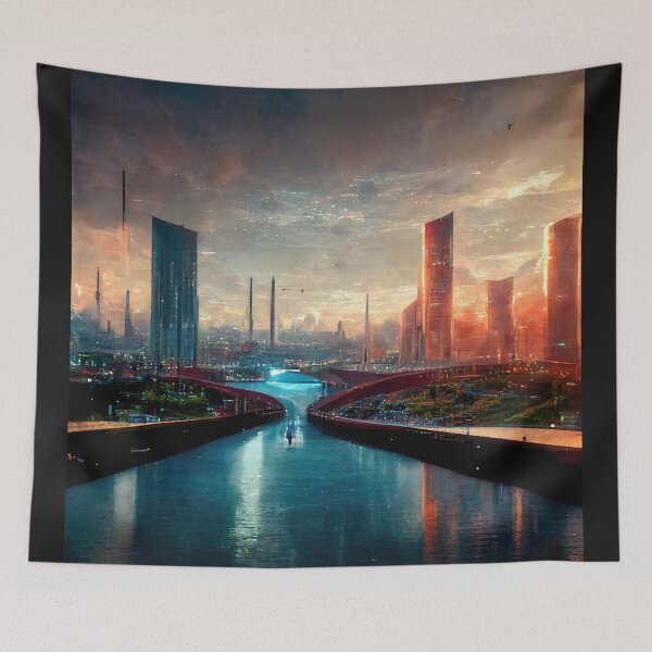 Item preview, Future Cities Series designed and sold by VISIONARTIST.