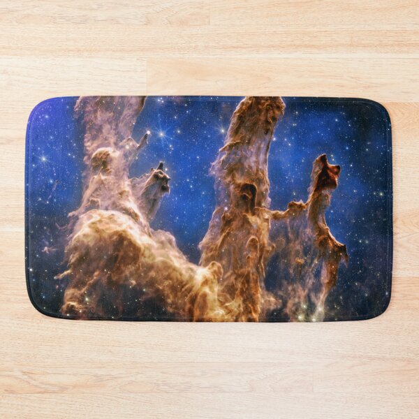 Artikelvorschau, JWST Pillars of Creation NIRCam + Miri (zusammengeführt und verbessertes Ultra-HD!) entworfen und verkauft von Pablo Carlos Budassi.