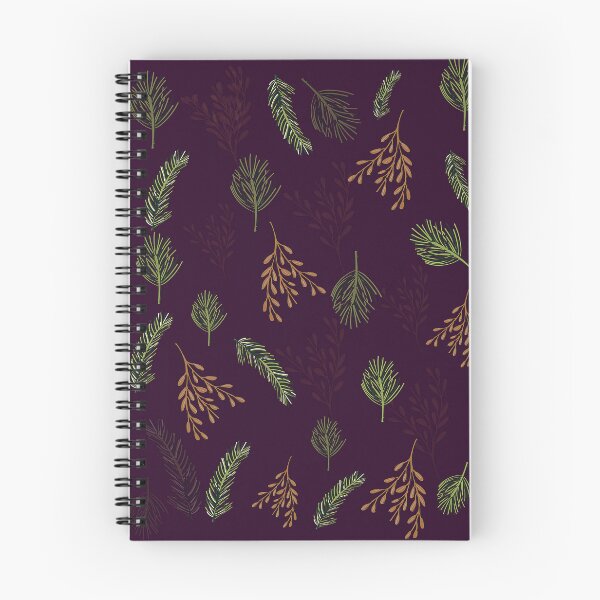 Item preview, Purple Festive Leaf Design for Christmas and Seasonal Holidays designed and sold by Ric1926.
