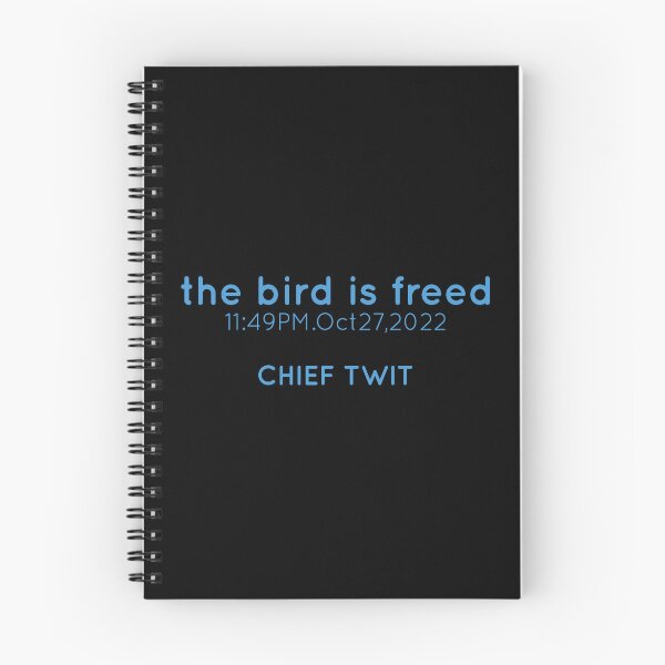Item preview, The Bird is Freed Funny Sarcastic Saying designed and sold by Pexilus.