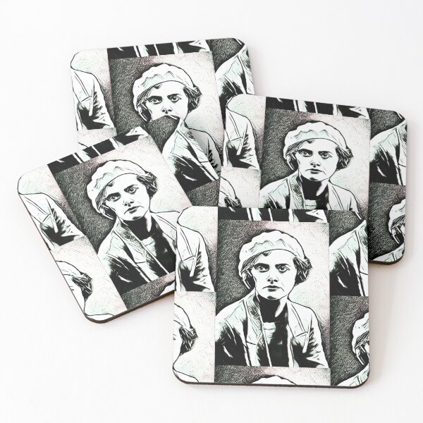 Item preview, Daphne du Maurier Artwork | Daphne du Maurier Portrait | Daphne du Maurier Wall Art  designed and sold by Suyogsonar25.