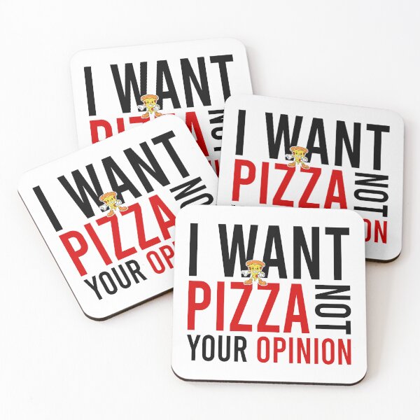 Item preview, I want pizza not your opinion designed and sold by Bigilyy.
