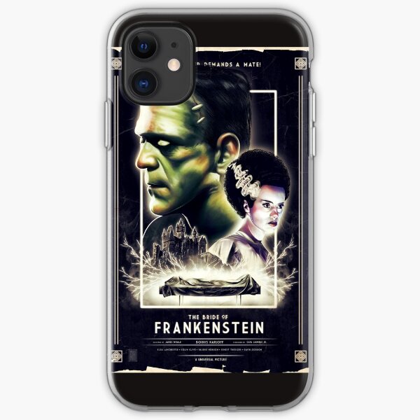 Frankie Finds Love! Frankenstein Boris Karloff iPhone Soft Case
