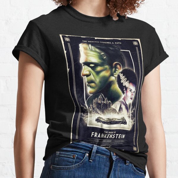 Frankie Finds Love! Frankenstein Boris Karloff Classic T-Shirt