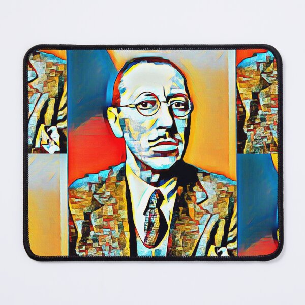 Item preview, Igor Stravinsky Artwork | Igor Stravinsky Portrait | Igor Stravinsky Wall Art designed and sold by Suyogsonar25.