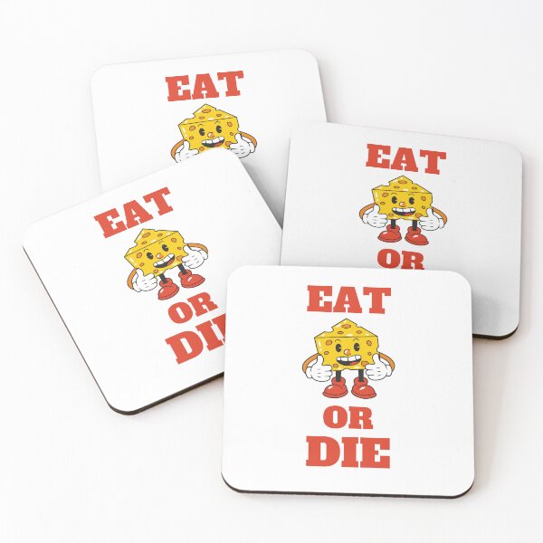 Item preview, Eat Cheese Or Die Classic T-Shirt designed and sold by redpalaceark.