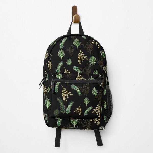 Item preview, Black Festive Leaf Design for Christmas and Seasonal Holidays designed and sold by Ric1926.