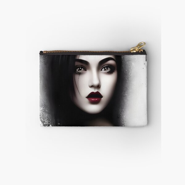 Item preview, Girl in black with beautiful eyes abstract designed and sold by Stratomi.