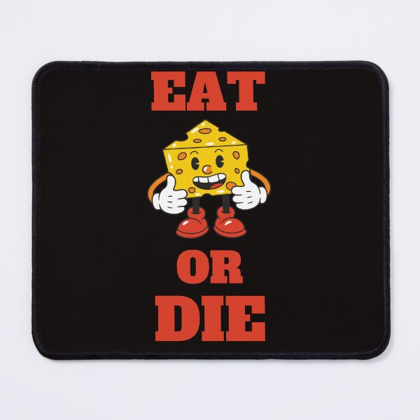 Item preview, Eat Cheese Or Die Classic T-Shirt designed and sold by redpalaceark.