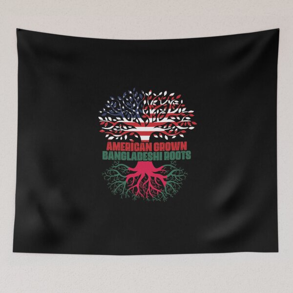 Item preview, Awesome DNA Tree For American Grown With Bangladeshi Roots designed and sold by Nessshirts.