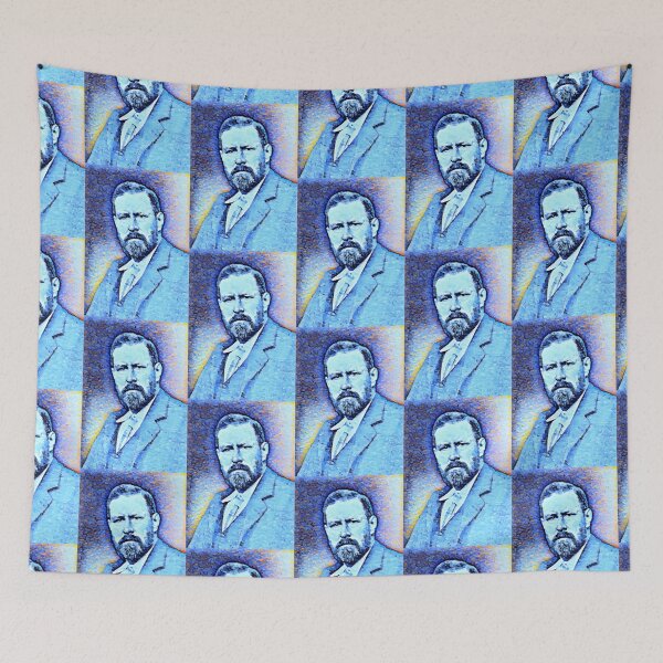 Item preview, Bram Stoker Artwork | Bram Stoker Portrait | Bram Stoker Wall Art  designed and sold by Suyogsonar25.