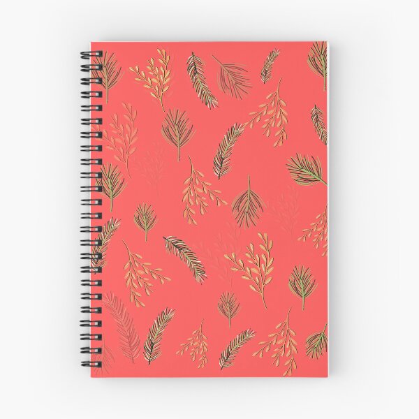 Item preview, Peach - Pink Festive Leaf Design for Christmas and Seasonal Holidays designed and sold by Ric1926.