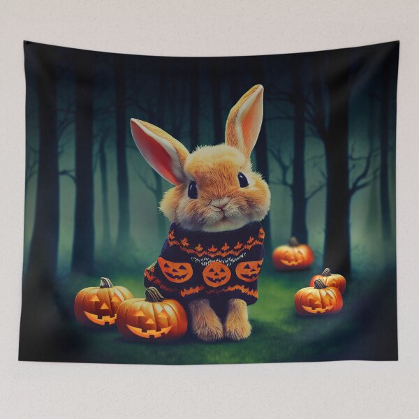 Artikelvorschau, Halloween-Häschen entworfen und verkauft von Pets4LifeArt.