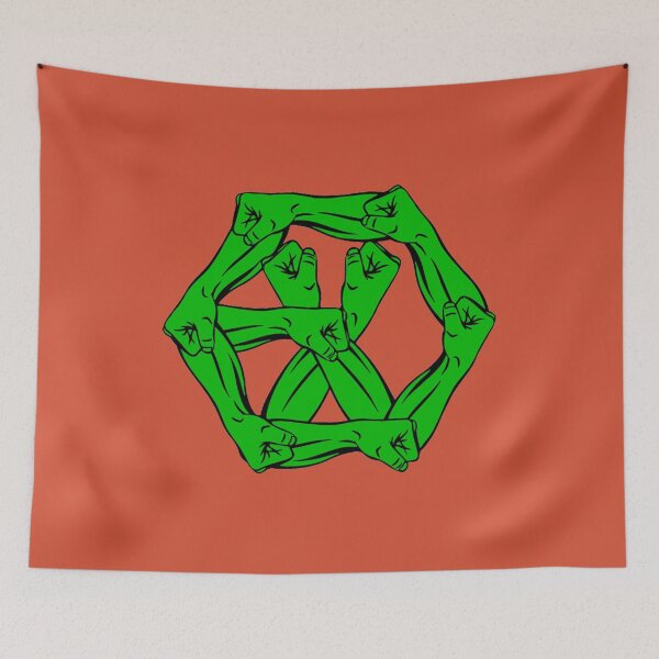 Item preview, EXO POWER LOGO GREEN designed and sold by LOGOEMPORIUM.