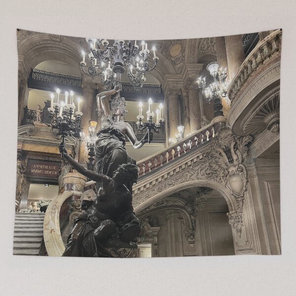 Item preview, Bronze torchiere statues of the grand staircase of the Opéra Garnier designed and sold by dreamtravel.