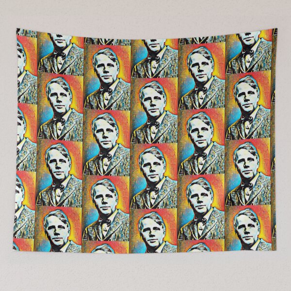 Item preview, Robert Frost Artwork | Robert Frost Portrait | Robert Frost Wall Art  designed and sold by Suyogsonar25.