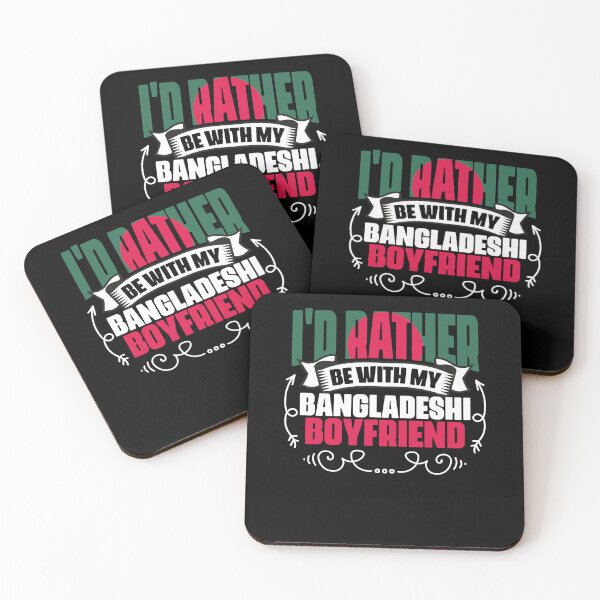 Item preview, I'd Rather Be Funny Bangladeshi Boyfriend Bangladesh Roots designed and sold by Nessshirts.