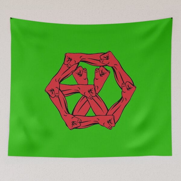 Item preview, EXO POWER LOGO RED designed and sold by LOGOEMPORIUM.