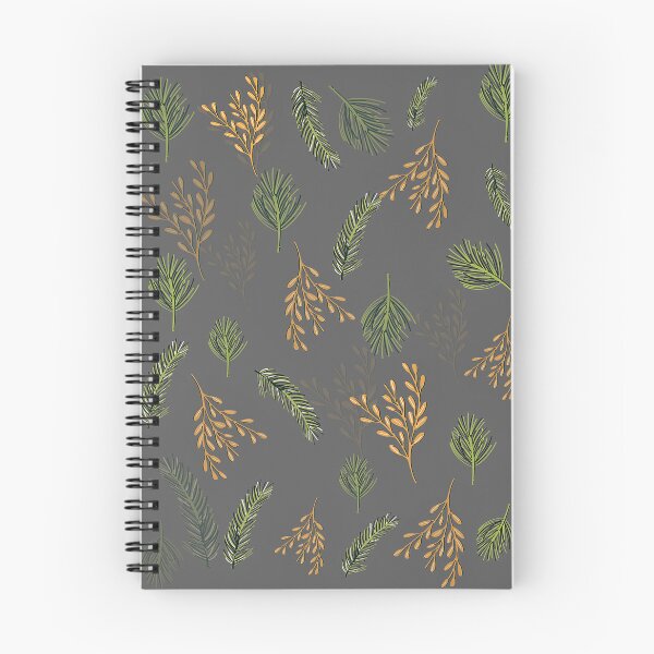 Item preview, Gray Festive Leaf Design for Christmas and Seasonal Holidays designed and sold by Ric1926.