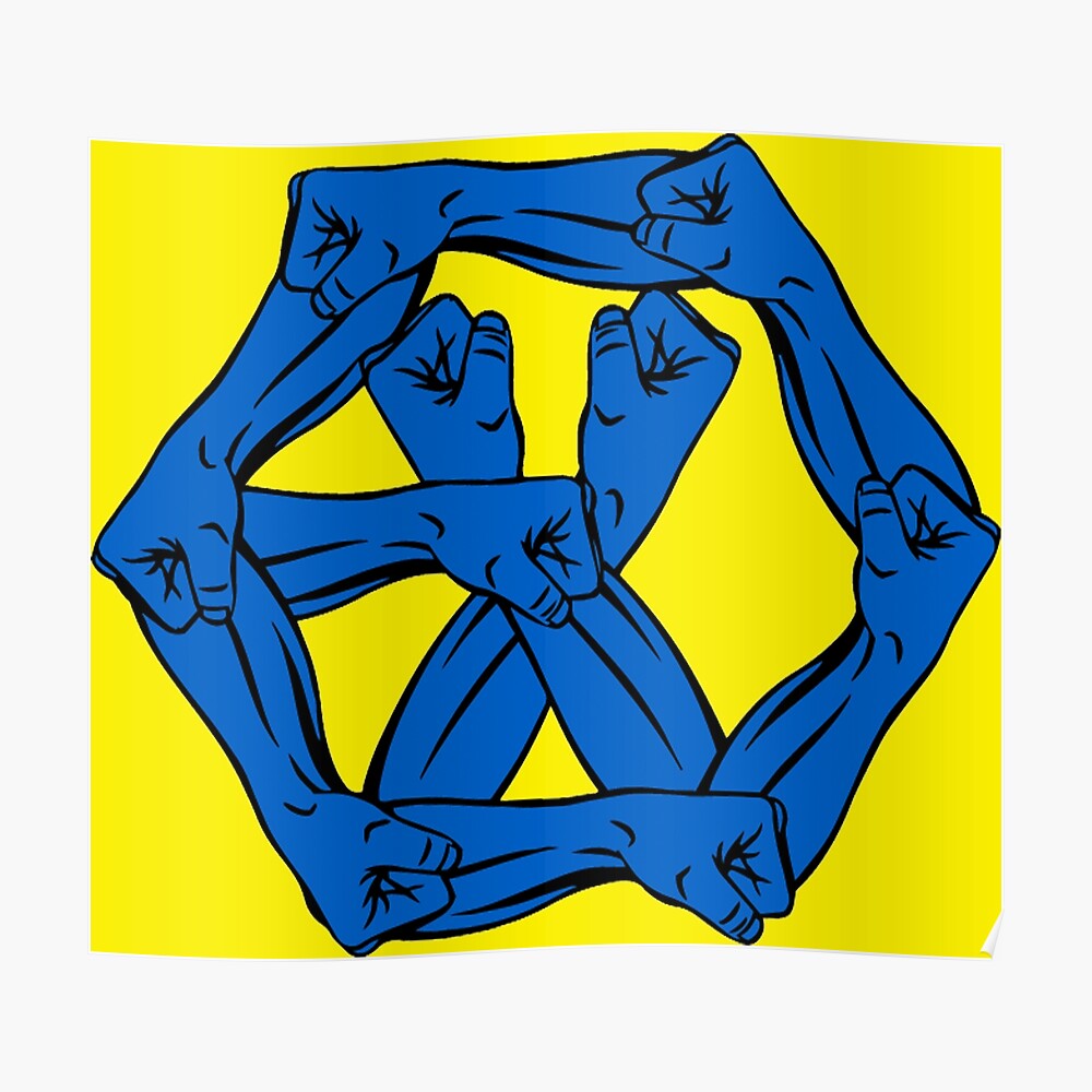 Poster « EXO POWER LOGO », par LOGOEMPORIUM | Redbubble