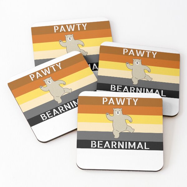 Item preview, WOOFZ® Pawty Bearnimal Bear Dancing Party Animal Bears designed and sold by woofz.