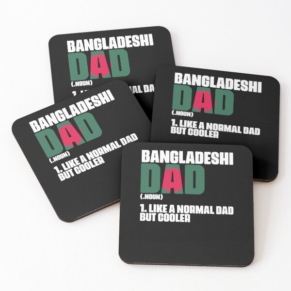 Item preview, Funny Bangladeshi Dad Like A Normal Dad But Cooler Bengali designed and sold by Nessshirts.