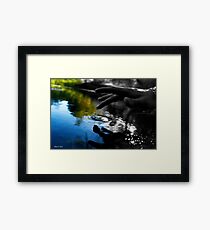 A touch of modern Framed Print