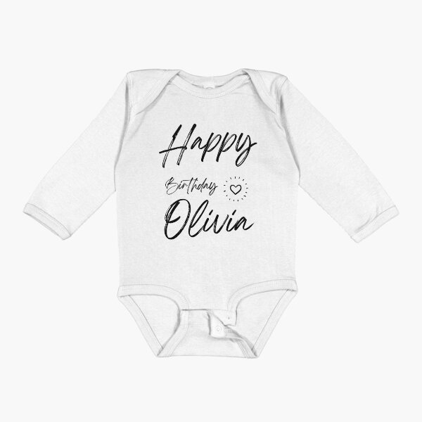 Item preview, Happy Birthday Olivia designed and sold by MokonoKokoro.