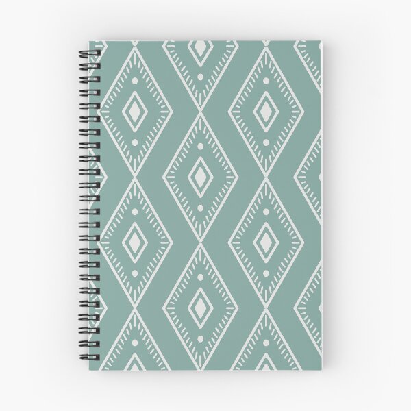 Item preview, Aztec polygone minimal pattern design pastel green and white designed and sold by vianahline.