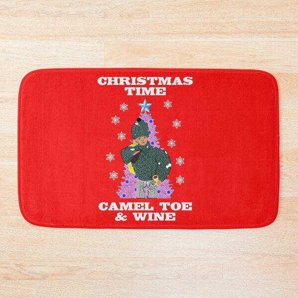 Item preview, Christmas Time - Camel Toe & Wine!! Rude/Funny Christmas Design! designed and sold by loveplasticpam.