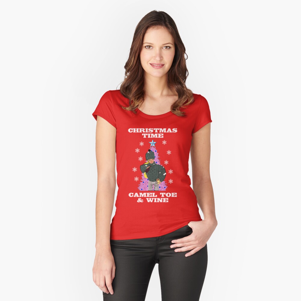 Christmas Time - Camel Toe & Wine!! Rude/Funny Christmas Design!