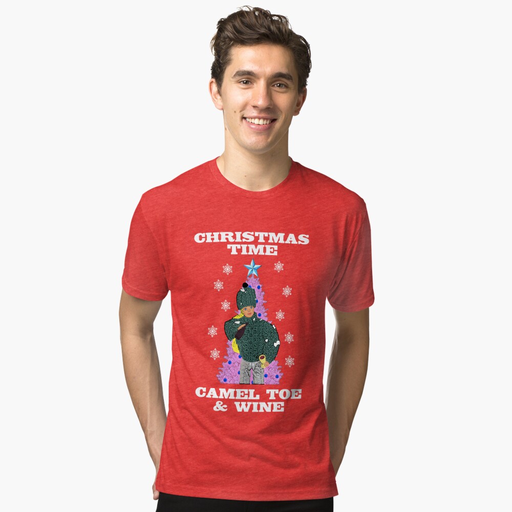 Christmas Time - Camel Toe & Wine!! Rude/Funny Christmas Design!