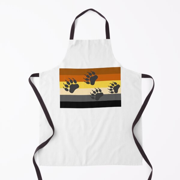 Item preview, WOOFZ® Bear Paws Claws over Gay Pride Flag designed and sold by woofz.