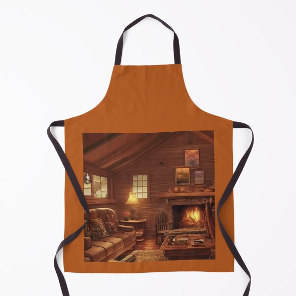 Item preview, Warm Fall Interior | Warm Cabin designed and sold by LenaKiagia.