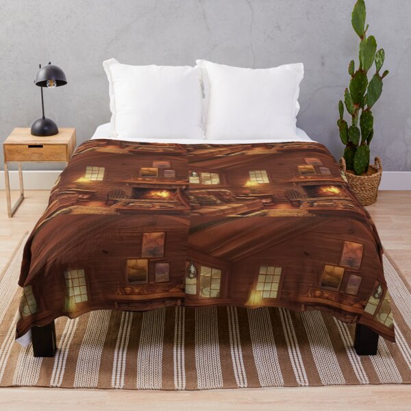Item preview, Warm Fall Interior | Warm Cabin designed and sold by LenaKiagia.