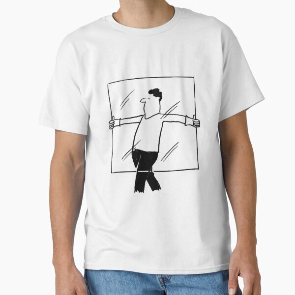 Item preview, Glazer Illustration - Glazer Carrying a Sheet of Glass designed and sold by NigelSutherland.