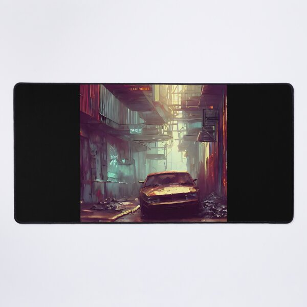 Item preview, Rusty Car in an Alleyway 2 designed and sold by LionOnMars.