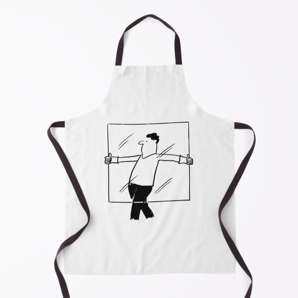 Item preview, Glazer Illustration - Glazer Carrying a Sheet of Glass designed and sold by NigelSutherland.