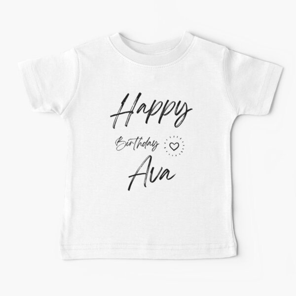 Item preview, Happy Birthday Ava designed and sold by MokonoKokoro.