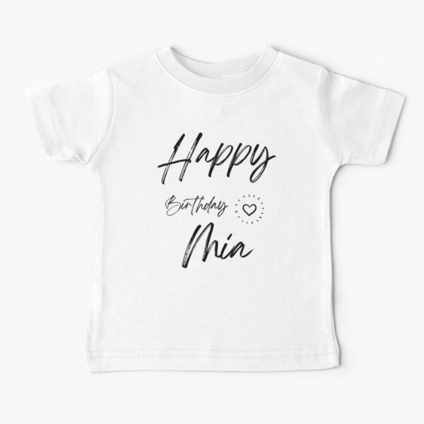 Item preview, Happy Birthday Mia designed and sold by MokonoKokoro.