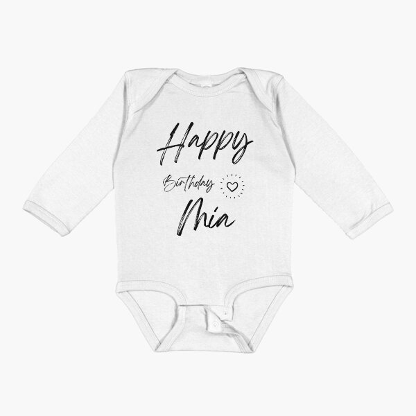 Item preview, Happy Birthday Mia designed and sold by MokonoKokoro.