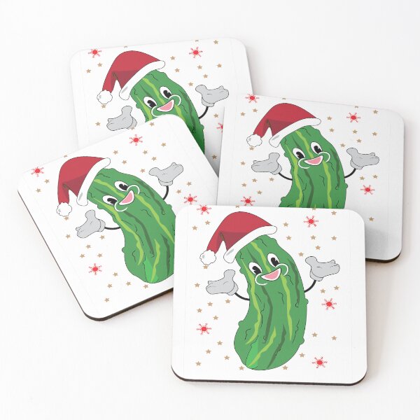 Item preview, Christmas Pickle Santa Claus designed and sold by Lush Brush & Line.