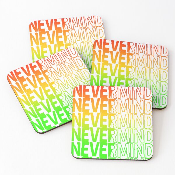 Item preview, word nevermind typography ver. regeye designed and sold by Arramavis.