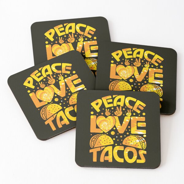 Item preview, Peace Love Tacos designed and sold by S Cube Design.