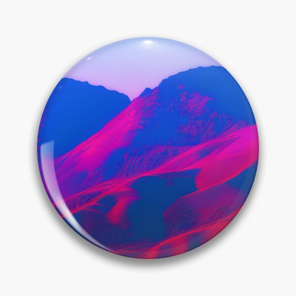 Artikelvorschau, Synthwave-Berge entworfen und verkauft von f-design.